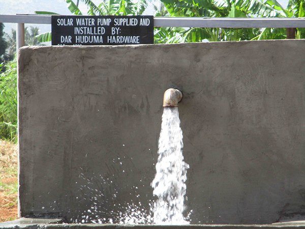 water pump installation by dar huduma